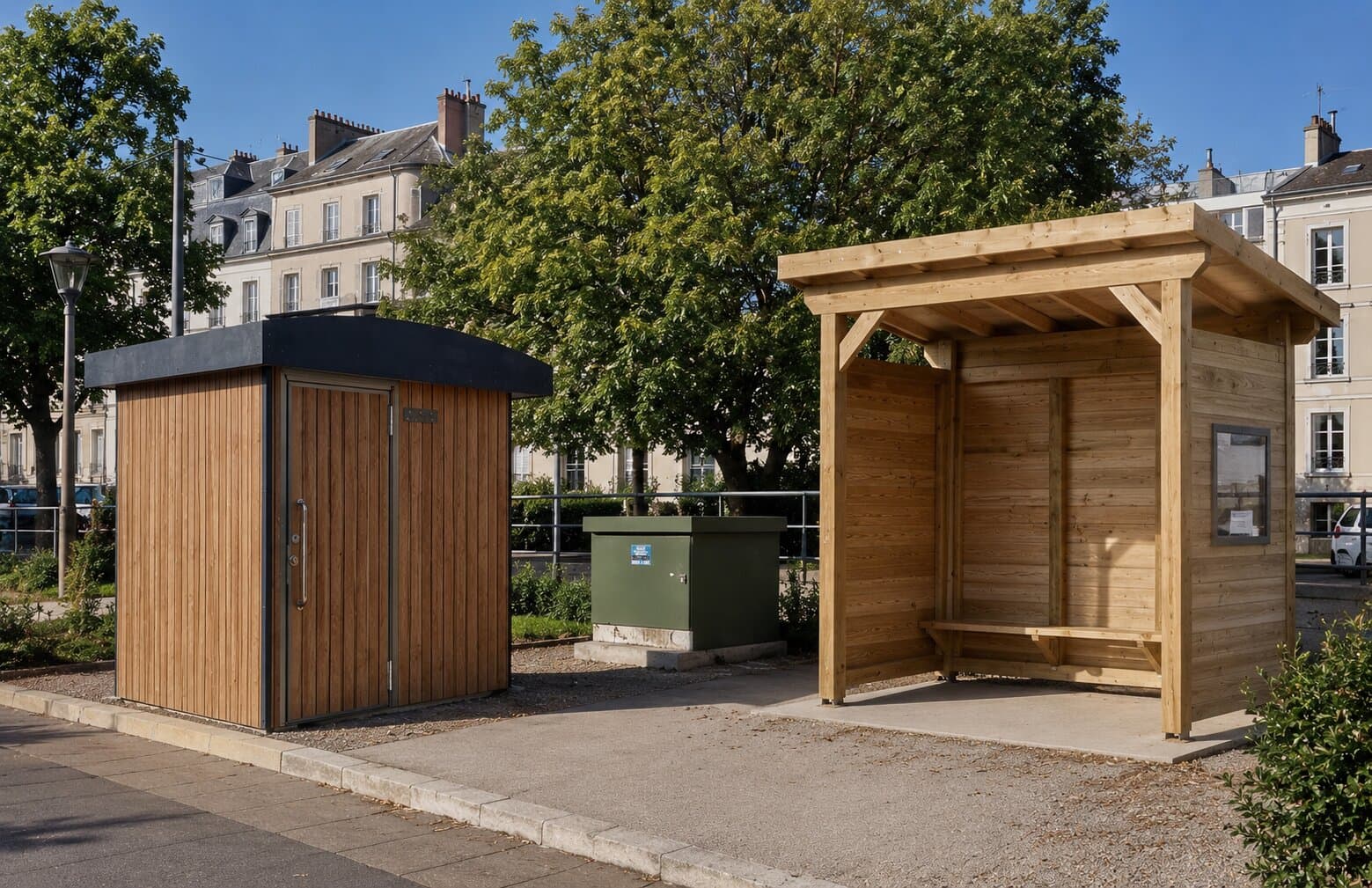 Vente de mobilier et toilettes bois fixes Vente de mobilier et toilettes bois fixes